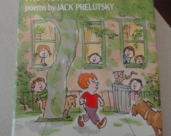 The New Kid on the Block poetry Jack Prelutsky first edition