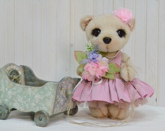 Artist teddy bear toy artist bear teddy bear animal animal stuffed animal toy teddy bear toy collector articulated sooo toy toy