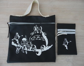 Dust cover and carrying IPAD mini, Tablet and Totoro charger cover