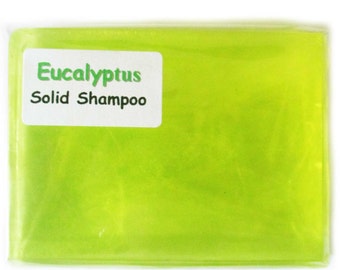 Handmade Luxury glycerin Eucaltpyus solid Shampoo bar suitable for vegans