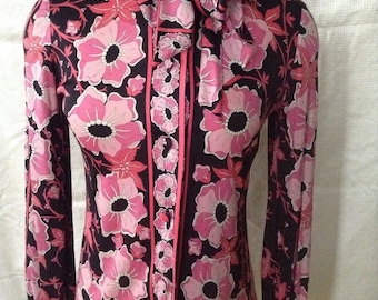 Vintage 1970's EMILIO PUCCI blouse