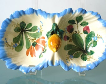 Made in Italy Ceramic Relish Dish