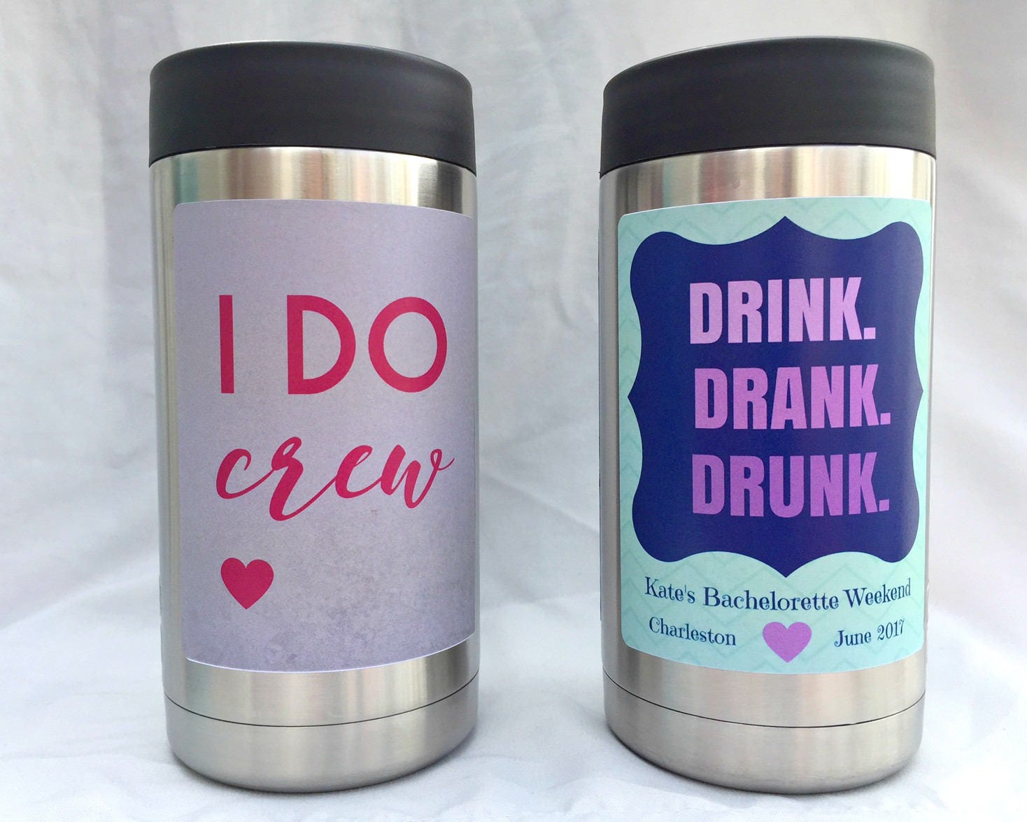 Custom Can Coolers 16 oz Personalized Gifts Bachelor