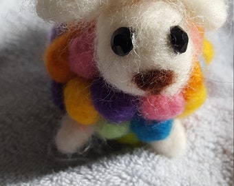 Colorful Spring Sheep