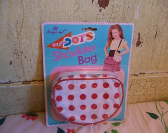 polka dot toy shoulder bag