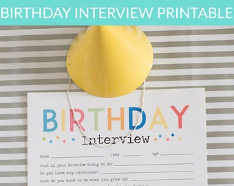 Adorable Birthday Bargain Bundle & Printable Interview
