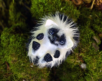 Hedgehog. OOAK Handmade Fantasy Creature art doll.
