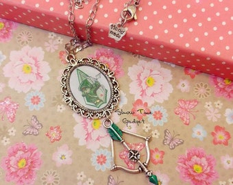 Cameo necklace with OLIVER QUEEN - DISCOUNT