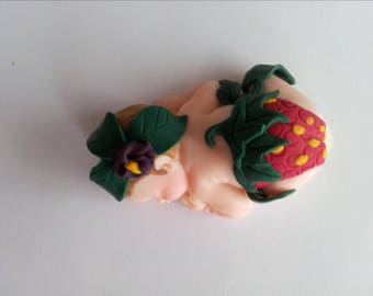 My babies fruits and vegetables, strawberry, 7 cm