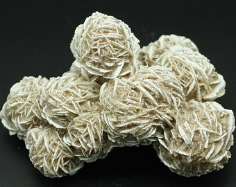 Gypsum Desert Rose Crystal Ball Cluster, Mexico - Mineral Specimen for Sale