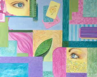 Spring - original acrylic eyes