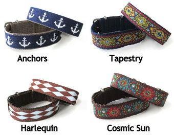 Embroidered Ribbon Timex Weekender Replacement Strap, 16mm or 20mm