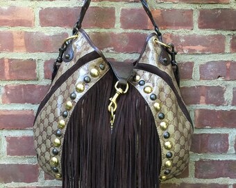 Vintage Gucci Babushka Hobo Shoulder Bag