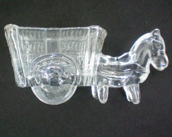 Donkey with Cart Toothpick Match Holder - 4074