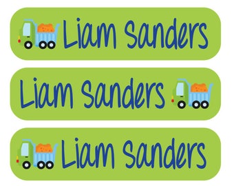 48 Dishwasher safe and Waterproof Kid's Labels - Great for daycare, school, baby bottles, sippy cups and more