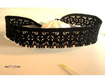 Lace Choker, Black Lace Choker, Choker Necklace, Lace Necklace, Gothic Lace Choker, Victorian Lace Choker, Gift for her