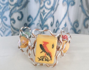 Vintage Mahjong Bracelet