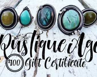 Gift Certificate | 100 | One Hundred Dollar Value // RusTiqueAge