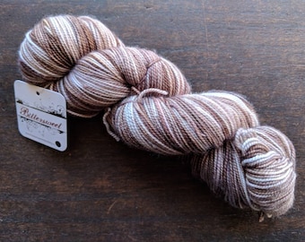 Bittersweet Yarn, Glamour Gams HT Sock Yarn - Hazelnut Mousse