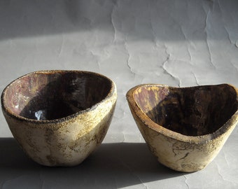 Set of two tea cups / tea bowls