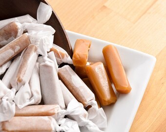 Plain Honey Caramel 1/4 lb. Box (Etsy)