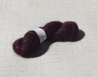 Knit One Crochet Too Mélange Yarn, Purple MOHAIR Yarn, Destash yarn