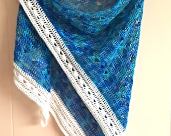 Hand-Made Wool/Silk Shawl