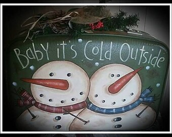 Baby Its Cold Outside - Painting Pattern Only
