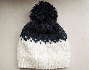 Fair isle hat Knit beanie fair isle beanie beanie hat knit hat hand knit beanie
