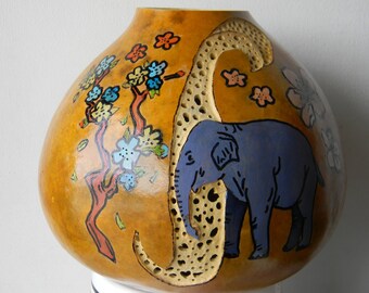 Elephant Gourd art.