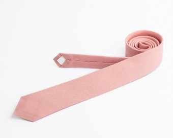 Light pink necktie - MADE TO ORDER