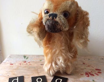 Vintage Steiff Pekinese Dog