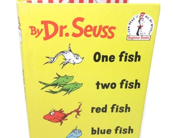 IPad Mini Case, Kobo Cover, Kindle Cover, Nook Holder Dr. Seuss One Fish Two Fish Book Yellow Tablet Device Case