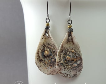 Artisan Porcelain Earrings