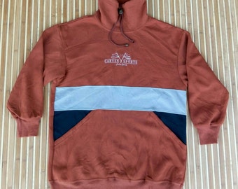 Vtg CARVEN SPORTS From Paris Turtle Neck Pullover Sweater