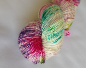 Luxury Hand Dyed High Twist Sock Yarn