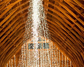 Up to 300 feet! Patio String Lights substitute. Extra Long Fairy Lights - 100, 200, or 300 ft. Waterproof lights for Event Venues.
