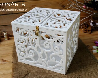 Lovely 20 Wedding Card Box With Lock And Key