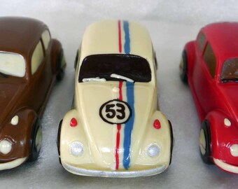 Hand-made Belgian Chocolate VW Beetle Car
