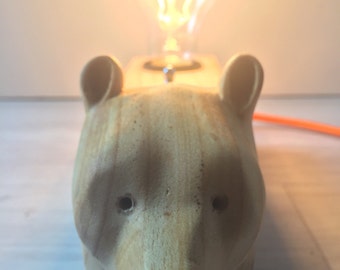 Bear lamp/lámpara oso