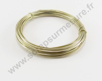 Transparent glass Ø 1 mm - Pearl - x 5 m