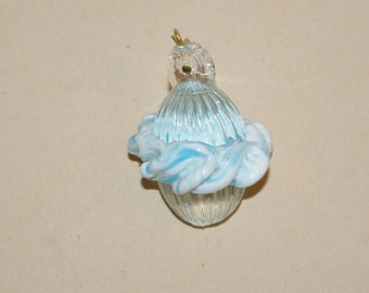 Gorgeous Murano glass pendant with 40 x 50 mm classic workmanship * Measuring Morise. Venice Murano Glass Original do-it-yourself