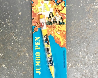 Vintage 1983 A-Team Jumbo Pen - New Old Stock