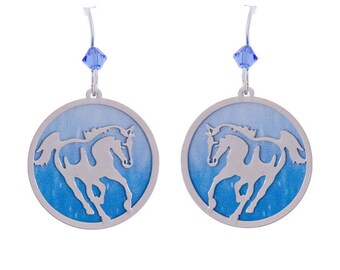 horse earrings