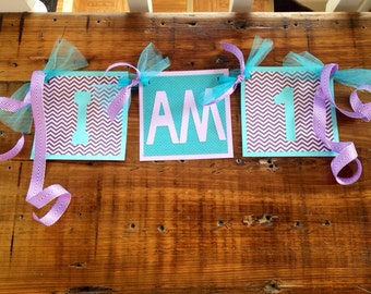 High Chair Birthday Sign