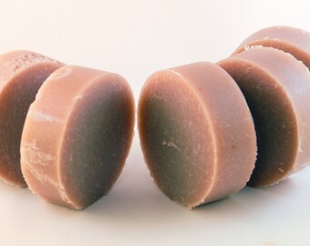 Ladies Choice: Women's Shaving Soap, Made by 2GOATsoap with 100% Raw, Natural Goat Milk, Bentonite Clay, and English Rose Fragrance