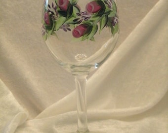 ROSE BUD wine glasses set of four