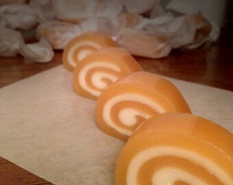 Marshmallow Cream Caramel Swirls