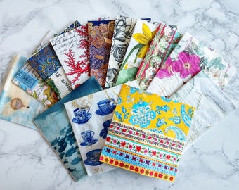 Decorative Napkins (Decoupage Journaling)