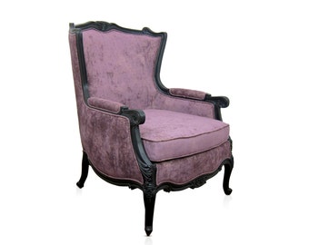 Bordeaux, carved arm chair